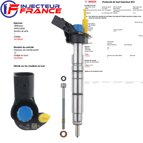 0445116026 – A6420701187 Bosch Einspritzdüse Mercedes Benz 3.0 CDI