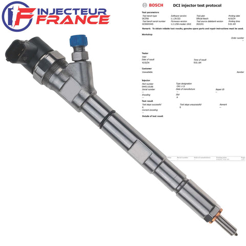 0445110186 BOSCH DIESEL INJECTEUR DE CARBURANT HYUNDAI 2.5 CRDi 33800-4A100